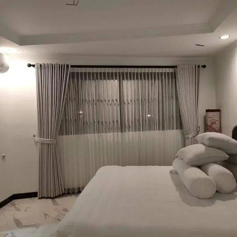 Jual & Pasang Gorden Vitrase Wallpaper Roller Blinds Korden Gordeng