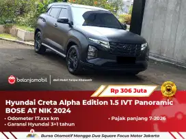 [ BERGARANSI ] Hyundai Creta Alpha Edition 1.5 IVT Panoramic 2024/2025