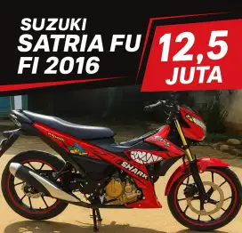 Suzuki Satria FI 2016 – Mesin Sehat, Surat Lengkap, Siap Pakai