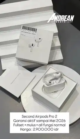 Second Airpods Pro 2 like new