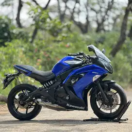 KAWASAKI NINJA 650 ER6F BIRU 2012 KM 5K PAJAK ON SIAP GAS