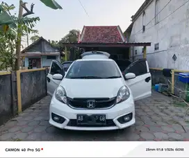 Jual Honda Brio Satya E Bensin AT Putih 2016
