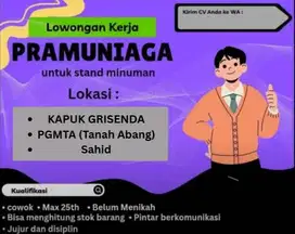 jaga stand minuman