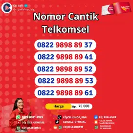 Nomor cantik Telkomsel murah
