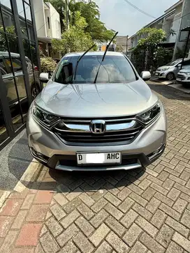 HONDA CRV TURBO TAHUN 2018 SILVER