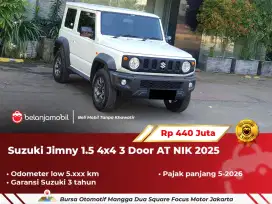 [ LOW KM 5RB ] Suzuki Jimny 1.5 4x4 3 Door AT Putih 2025/2024