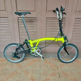 BEKAS - Sepeda Lipat BROMPTON 6speed M6E