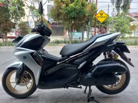 (DP 500 Rb)‼️ Aerox S ABS Keyless Connected Silver 2022 Cash / Kredit