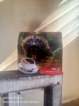 Worcas Kopi Luwak Liar Sumatera King Gayo ORI Bergaransi