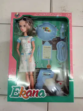 Mainan anak Barbie dokter ekana