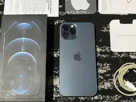 iPhone 12 Pro Max 128Gb Pasific Blue Ex iBox Fullset Original Nominus