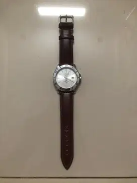 Jam Tangan casio leather