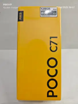 Xiaomi Poco C71 4+4/128 Gb Newsegel Garansi Resmi 15 Bln Bs TT/BT