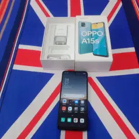 OPPO A15s 6/128GB (lengkap)