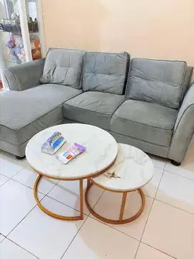 Jual sofa satu set dengan meja