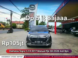 Dp5jt Sigra 1.2 R 2017 MT Pjk08-2026 Asli Bjm