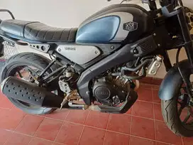 Dijual yamaha XSR 155, tahun 2022.warna biru, kondisi sangat bagus.