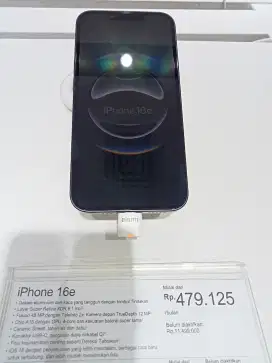promo cicilan bunga 0% gratis 1x cicilan iPhone 16e 128 gb
