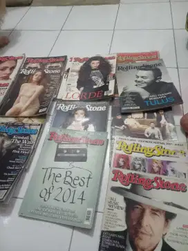Majalah Rolling Stone Indonesia. Ada 17ocs utk koleksi