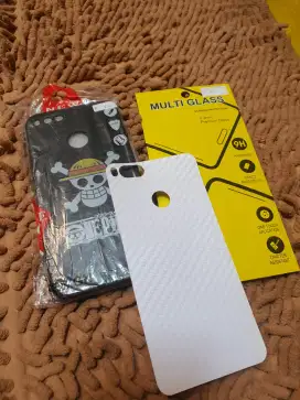 Case Mi A1 Bonus TG & Garskin
