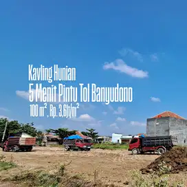 5 Menit Exit Tol Banyudono, SHM : 100 m2