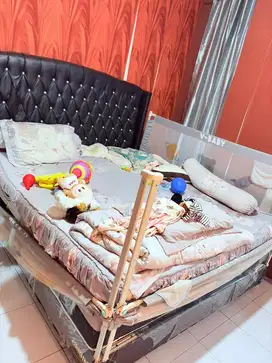 Jual springbed 6 kaki merek origin