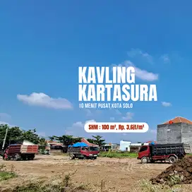 10  Menit Pusat Kota Solo, Row Jalan Lebar 6 meter : SHM