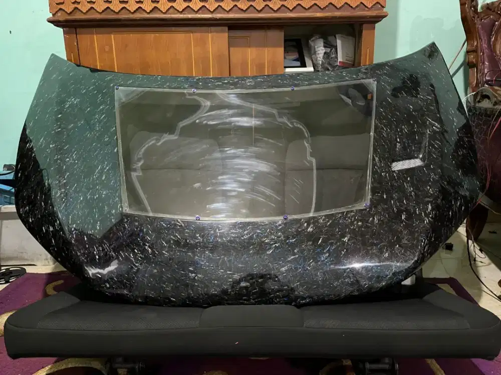 Kap mesin mobil brio all new dan mobilio carbon forget