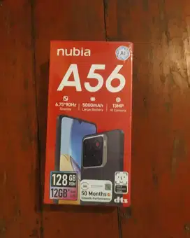 HP Baru Nubia A56 – 4+8/128GB