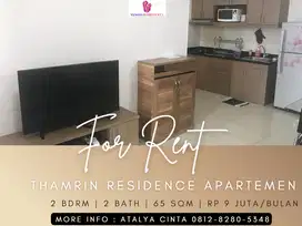 Disewakan Apartement Thamrin Residence High Floor 2BR Full Furnished