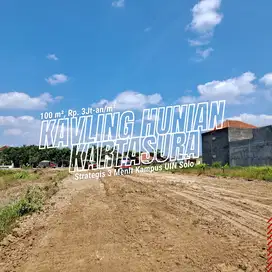 Kavling Pucangan Kartasura, SHM, 105 m2