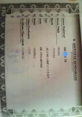 Toyota Avanza 2023 Bensin