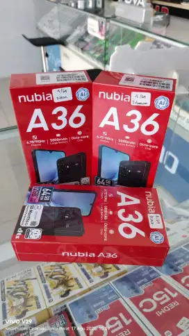 Zte NUBIA A36 4+8/64gb baru spesial promo merdeka