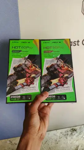 Infinix Hot 60 Pro 8/256 Baru, bergaransi resmi 1 tahun