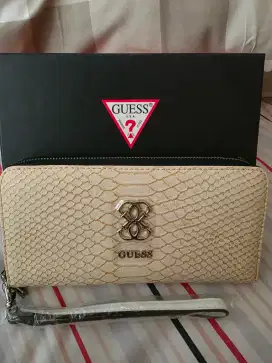 DIJUAL DOMPET GUESS ZIP AROUND WALLET ORI