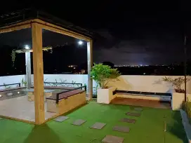 For Rent Yearly Rooftop House with Big Garden, amazing view, Jimbaran