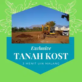 BU! Jual Murah Tanah Kost 3 Menit UIN Kampus 3 Malang