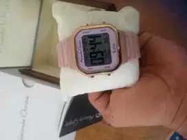 Jual jam tangan wanita pink alexandre christie