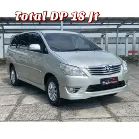Total DP 18 Jt Toyota Kijang Innova 2012 V Luxury 2.0 Matic Bensin