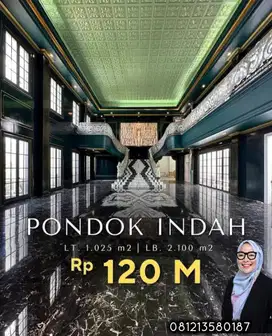FOR SALE RUMAH MEWAH HOEK DI PONDOK INDAH  JAKARTA SELATAN