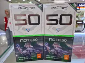 Kredit Hp Infinix Note 50 256Gb Free Handsfree Bunga 0%