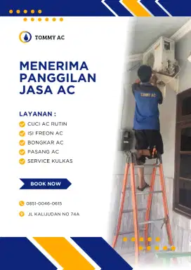 Jasa menerima AC service ke rumah