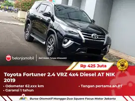 [ GARANSI 1TH ] Toyota Fortuner 2.4 VRZ 4x4 Diesel AT 2019/2020