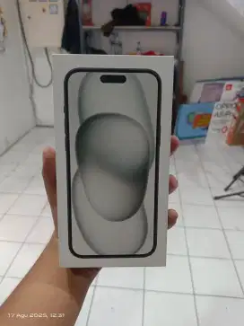 Iphone 15 black baru ibox bisa cash atau cicilan bosku