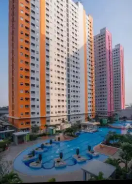 Apartemen dengan 2KT untuk Harian,Bulanan,Tahunan Cuma Bawa Koper aja