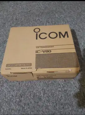 HT Icom v80 original bekas seperti baru