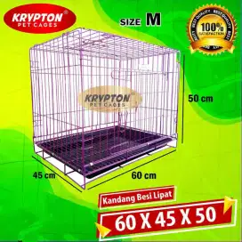 Kandang lipat 60x45x50 cm