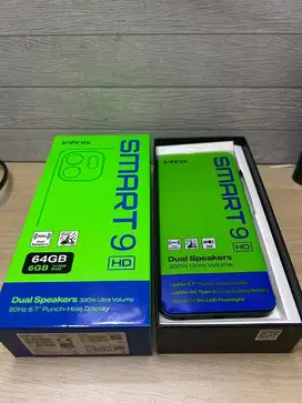 Infinix Smart 9 3/64GB garansi resmi on