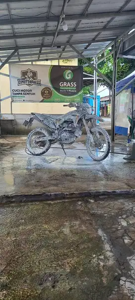 CRF 150 Hijau TNI