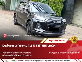 [ LOW KM ] Daihatsu Rocky 1.2 X MT Manual Hitam 2024/2025